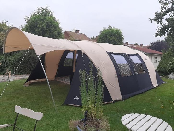Obelink Trail 600 TC – ruime en comfortabele familietent, Caravanes & Camping, Tentes, jusqu'à 6, Utilisé, Enlèvement