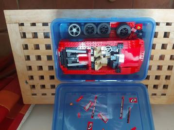 Lego Racers ferrari F430 spider 1/17 9-14 8671, Enlèvement, Utilisé, Ensemble complet, Lego