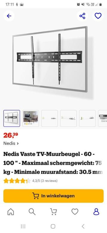 Tv beugel beschikbaar voor biedingen