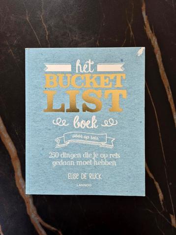 Elise De Rijck - Het Bucketlist boek voor op reis beschikbaar voor biedingen