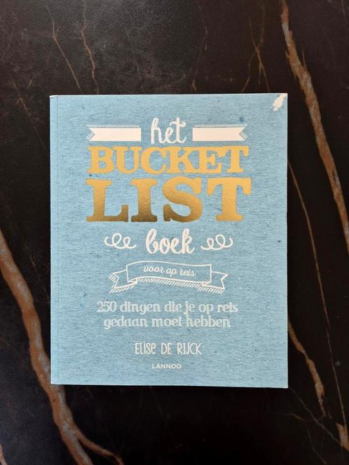 Elise De Rijck - Het Bucketlist boek voor op reis, Boeken, Mode, Nieuw, Ophalen of Verzenden