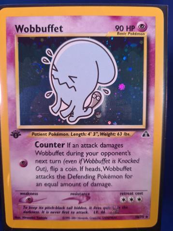 Wobbuffet 16/75 - Neo Discovery (1st edition) beschikbaar voor biedingen