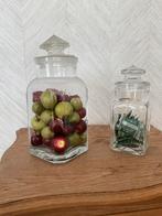 Glazen voorraadpotten, Huis en Inrichting, Ophalen, Zo goed als nieuw