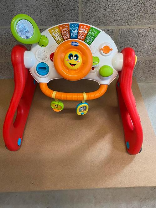 Chicco 4-in-1 speelpanel, Kinderen en Baby's, Speelgoed | Babyspeelgoed, Zo goed als nieuw, Babygym, Met licht, Met geluid, Met wieltjes