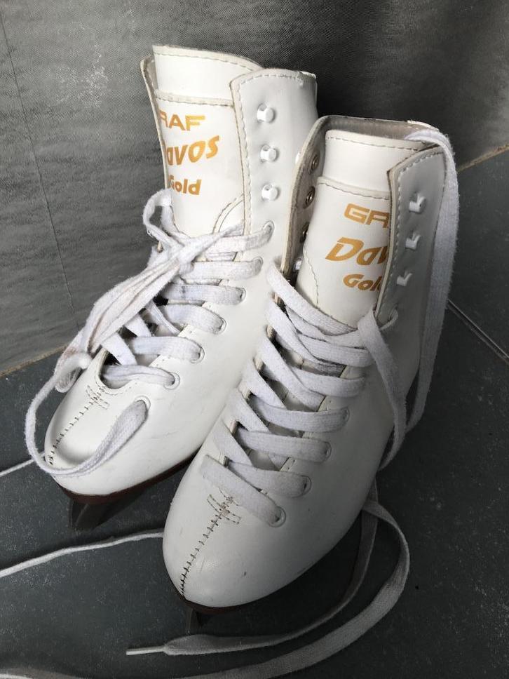 Graf Davos Gold ijsschaatsen maat 35, Sport en Fitness, Schaatsen, Zo goed als nieuw, Ophalen of Verzenden