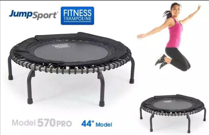 JumpSport 570 PRO Fitness Trampoline (44") – Topkwaliteit, Sport en Fitness, Fitnessmaterialen, Nieuw, Overige typen, Armen, Benen