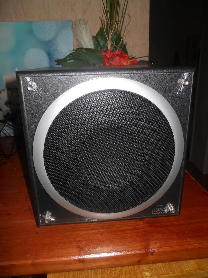 Hercules XPS 5.100 SILVER, Computers en Software, Pc speakers, Zo goed als nieuw, Audiokanaal 5.1, Ophalen