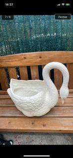 Schitterend antiek groot bloempot bord, Tuin en Terras, Gebruikt