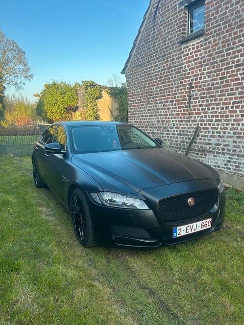 Jaguar xf/ 2.0D / 2017/ 97 000km, Auto's, Jaguar, Particulier, XF, Diesel, Euro 6, 5 deurs, Automaat, Blauw, Zwart, Leder, Achterwielaandrijving