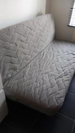 zetelbed ikea grijs, Huis en Inrichting, Slaapkamer | Slaapbanken, Ophalen, Tweepersoons, 140 cm, Zo goed als nieuw