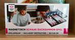 Magnetisch schaak/backgammon spel, Hobby en Vrije tijd, Gezelschapsspellen | Overige, Ophalen of Verzenden