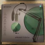 Nacon Multi Streaming Kit + Green Screen. (ONGEOPEND), Nieuw, PlayStation 5, Ophalen of Verzenden, Microfoon