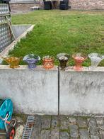 6 Art-deco pique fleures scailmont - luxeval, Antiek en Kunst, Ophalen