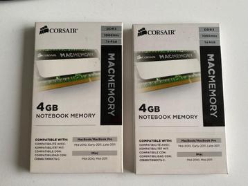 Corsair MacMemory 4GB Notebook Memory 1066MHz DDR3