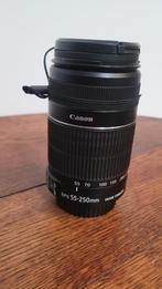 Canon EF-S 55-250mm zoomlens, TV, Hi-fi & Vidéo, Photo | Lentilles & Objectifs, Comme neuf, Enlèvement ou Envoi