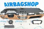Airbag kit Tableau de bord brun couture BMW G11 G12, Utilisé, Enlèvement ou Envoi