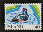 Islande 1977 - protection de l'eau - oiseaux - canard **, Timbres & Monnaies, Enlèvement ou Envoi, Islande, Non oblitéré