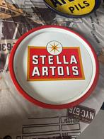 Emaille plateau stella artois, Verzamelen, Ophalen, Gebruikt, Reclamebord