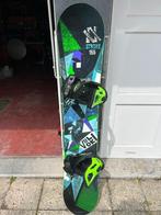 Snowboard set - board 155, bindings and boots 42,5, Sports & Fitness, Snowboard, Planche, Utilisé, Enlèvement ou Envoi
