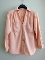 mooie zalmroze bloes  Zara maat S, Kleding | Dames, Blouses en Tunieken, Overige kleuren, Zara, Ophalen of Verzenden, Maat 36 (S)