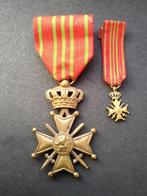 médailles belges, Collections, Objets militaires | Général, Armée de terre, Enlèvement ou Envoi, Ruban, Médaille ou Ailes