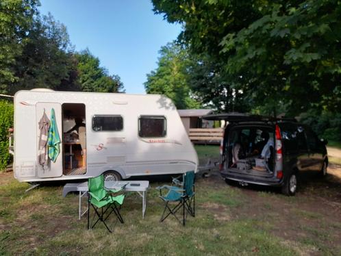 Caravane Sterckeman, Caravans en Kamperen, Caravans, Particulier, tot en met 4, 500 - 750 kg, Standaardzit, Sterckeman, Dwarsbed