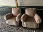 zachtroze fauteuils, Huis en Inrichting, Ophalen, Gebruikt, Vintage