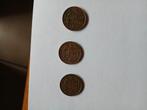 Munten 3x 50 centimes. België., Ophalen of Verzenden, Losse munt
