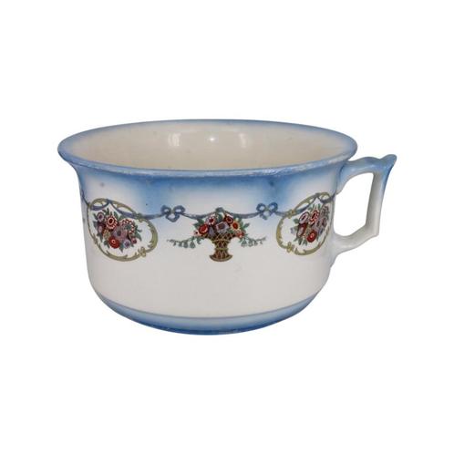 Pot en Faïence Ancienne Newhall - Décor Floral Élégant, Antiquités & Art, Antiquités | Céramique & Poterie, Enlèvement ou Envoi