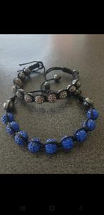 Armbanden, Comme neuf, Bleu, Autres matériaux, Avec bracelets à breloques ou perles