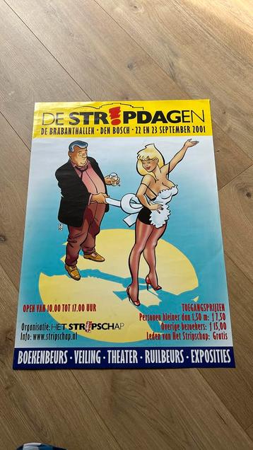 Stripschap poster 2001 beschikbaar voor biedingen