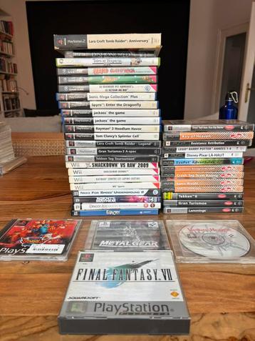 Jeux videos ps2 gamecube wii ps1 psp  Playstation pc beschikbaar voor biedingen