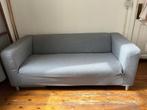 Zetel 2 personen KLIPPAN grijs (aankoopprijs €249), Huis en Inrichting, Ophalen, Zo goed als nieuw