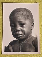 Huilend kind Kongo, oude ongelopen kaart - Gevaert, Ongelopen, Ophalen of Verzenden, Buiten Europa