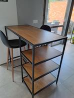 Setje van tafel en 2 barstoelen, Huis en Inrichting, Ophalen, Zo goed als nieuw