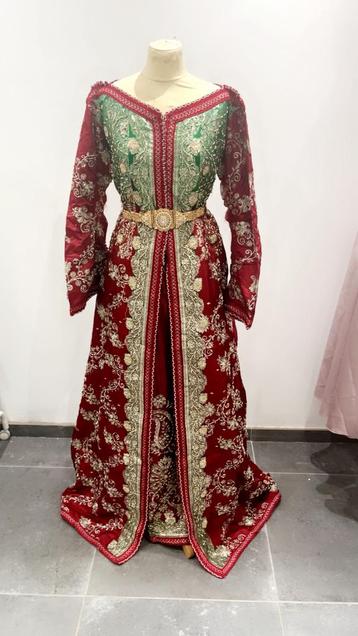 Joli caftan sari, Enlèvement ou Envoi, Autres types, Porté, Taille 42/44 (L)