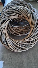 Superbes couronnes en bois gris 3 pièces, Maison & Meubles, Accessoires pour la Maison | Couronnes, Enlèvement, Comme neuf