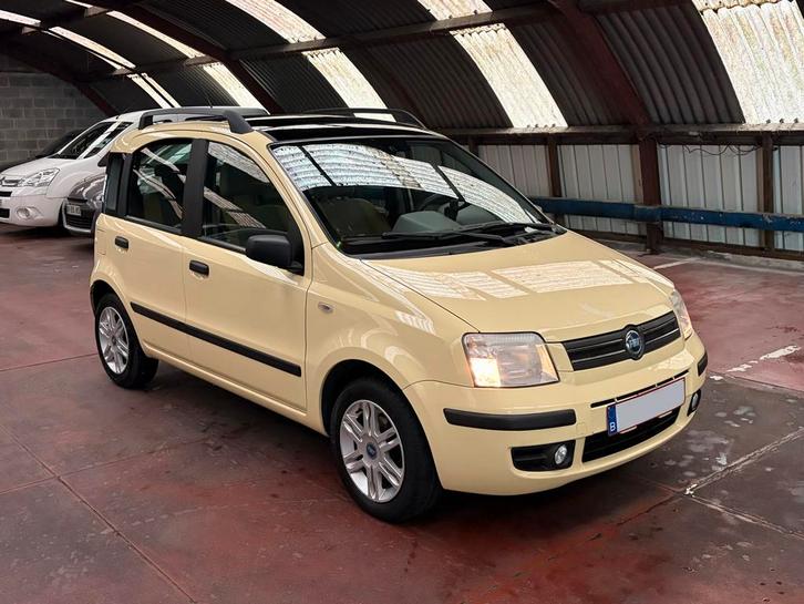 Fiat Panda 2, Autos, Fiat, Particulier, Panda, Toit ouvrant, Essence, 5 portes, Beige, Enlèvement