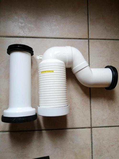 évacuation de wc universelle + 1 évier de salle de bain., Doe-het-zelf en Bouw, Buizen en Afvoer, Nieuw, Afvoer, PVC, Ophalen