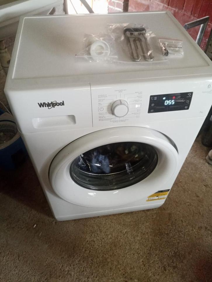 Mal whirlpool 6th sense zoals nieuw, Elektronische apparatuur, Wasmachines, Zo goed als nieuw, Ophalen