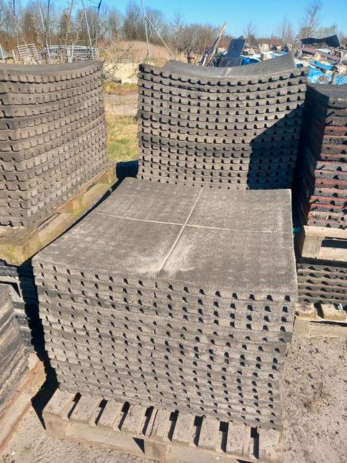 35 Zwarte rubber matten 100x100x4, Dieren en Toebehoren, Stalling en Weidegang, Stalling, Weidegang