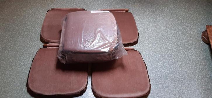 Galette de chaise brune. X8. Neuf, Maison & Meubles, Accessoires pour la Maison | Coussins, Brun, Enlèvement