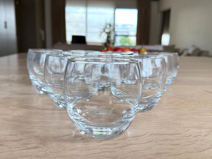 10 x tumblers / amuse glas / aperitief glas / hapjes glazen, Verzamelen, Glas en Drinkglazen, Gebruikt, Frisdrankglas, Ophalen of Verzenden