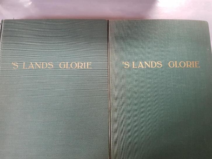 album met kleurprenten 's Lands Glorie, Postzegels en Munten, Postzegels | Volle albums en Verzamelingen, Ophalen