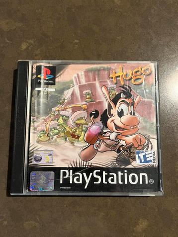 Playstation 1 spel Hugo de zoektocht naar de zonnestenen beschikbaar voor biedingen