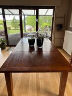 Houten eettafel 110cm x220cm, Huis en Inrichting, Ophalen, Gebruikt, 100 tot 150 cm, Modern klassiek