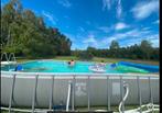 Zwembad Intex 7,3x3,7m (32000liter), Jardin & Terrasse, Piscines, 300 cm ou plus, Enlèvement, Utilisé, Rectangulaire