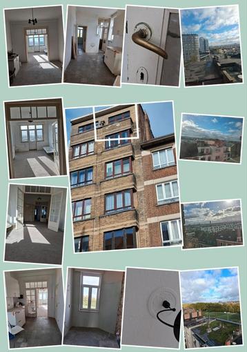 GARE DE L’OUEST - PENTHOUSE 1 CH À RÉNOVER - TERRASSE & CAVE beschikbaar voor biedingen