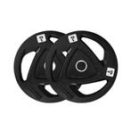 PH Fitness Olympische Halterschijven Set - Tri Grip Plates, Sport en Fitness, Fitnessmaterialen, Ophalen, Nieuw, Halterschijven