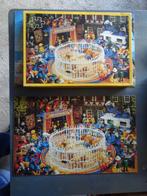 2 puzzels van 126 stukjes - Playmobil, Ophalen of Verzenden, Meer dan 50 stukjes, Zo goed als nieuw, 6 jaar of ouder